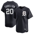 Blackjersey D.Tigers #20 Spencer Torkelson Player Navy Home Limited Game Stitched Jerseys