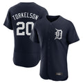 Blackjersey D.Tigers #20 Spencer Torkelson Player Navy Limited Elite Home Stitched Jerseys