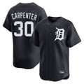 Blackjersey D.Tigers #30 Kerry Carpenter Player Navy Home Limited Game Stitched Jerseys
