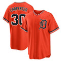 Blackjersey D.Tigers #30 Kerry Carpenter Player Orange Home Game Stitched Jerseys