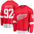 Blackjersey DR.Wings #92 Marco Kasper Red Home Breakaway Jerseys