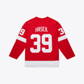 Blackjersey DR.Wings #39 Dominik Hasek Mitchell & Ness Red 2007-08 Power Play Jerseys