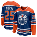 Blackjersey E.Oilers #25 Darnell Nurse Royal Home Breakaway Player Jerseys