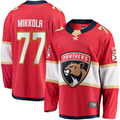 Blackjersey F.Panthers #77 Niko Mikkola Red Premier Breakaway Player Jerseys