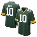 Blackjersey GB.Packers #10 Jordan Love Player Green Home Game Stitched Jerseys
