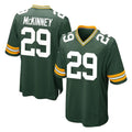 Blackjersey GB.Packers #29 Xavier McKinney Player Green Home Game Stitched Jerseys