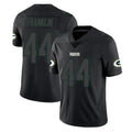 Blackjersey GB.Packers #44 Zaire Franklin Player Black Impact Limited Home Game Stitched Jerseys