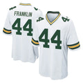 Blackjersey GB.Packers #44 Zaire Franklin Player White Home Game Stitched Jerseys