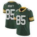 Blackjersey GB.Packers #85 Tucker Kraft Player Green Vapor Untouchable Limited Home Game Stitched Jerseys