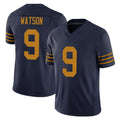 Blackjersey GB.Packers #9 Christian Watson Player Navy The 1923 Classic Vapor F.U.S.E. Home Game Stitched Jerseys