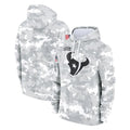 Blackjersey H.Texans Arctic Camo Salute to Service Hoodies Limited Game Blank Player Stitched Jerseys