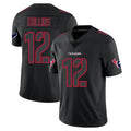 Blackjersey H.Texans #12 Nico Collins Player Black Impact Limited Game Stitched Jerseys