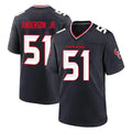 Blackjersey H.Texans #51 Will Anderson Jr. Player Navy Team Home Game Stitched Jerseys