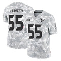 Blackjersey H.Texans #55 Danielle Hunter Player Arctic Camo Salute To Service Limited Game Stitched Jerseys