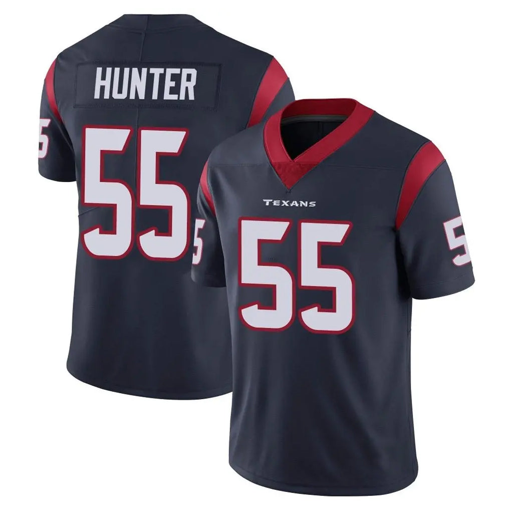 Blackjersey H.Texans #55 Danielle Hunter Player Navy Limited Vapor Untouchable Home Game Stitched Jerseys