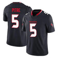 Blackjersey H.Texans #5 Jalen Pitre Player Navy Limited Alternate Vapor F.U.S.E. Home Game Stitched Jerseys