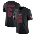 Blackjersey H.Texans #6 Reed Blankenship Player Black Impact Limited Game Stitched Jerseys
