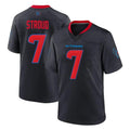Blackjersey H.Texans #7 CJ Stroud Player Navy 2nd Alternate Home Game Stitched Jerseys