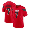 Blackjersey H.Texans #7 CJ Stroud Player Red Alternate Home Game Stitched Jerseys