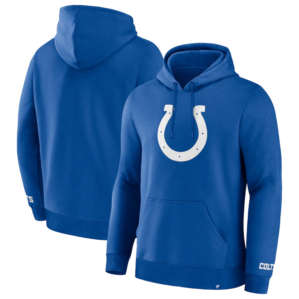 Blackjersey IN.Colts Royal Fanatics Pylon Cam Legacy Pullover Hoodie Limited Blank Player Stitched Jerseys