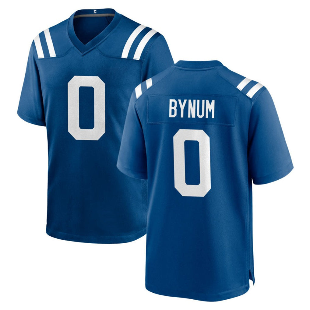 Blackjersey IN.Colts #0 Camryn Bynum Player Royal Home Game Stitched Jerseys
