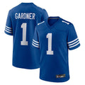 Blackjersey IN.Colts #1 Sauce Gardner Player Royal Limited Home Game Stitched Jerseys