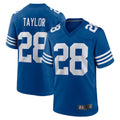 Blackjersey IN.Colts #28 Jonathan Taylor Player Royal Limited Home Game Stitched Jerseys