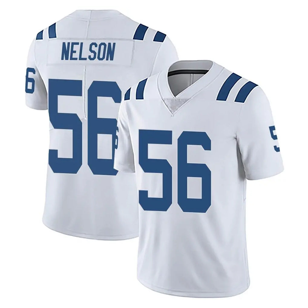 Blackjersey IN.Colts #56 Quenton Nelson Player White Limited Vapor Untouchable Home Game Stitched Jerseys