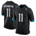 Blackjersey J.Jaguars #11 Parker Washington Player Black Home Game Stitched Jerseys
