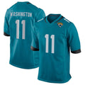 Blackjersey J.Jaguars #11 Parker Washington Player Teal Home Game Stitched Jerseys