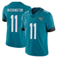 Blackjersey J.Jaguars #11 Parker Washington Player Teal Vapor Untouchable Limited Home Game Stitched Jerseys