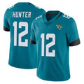 Blackjersey J.Jaguars #12 Travis Hunter Player Teal Vapor Untouchable Limited Home Game Stitched Jerseys
