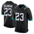 Blackjersey J.Jaguars #23 Foyesade Oluokun Player Black Home Game Stitched Jerseys