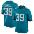 Blackjersey J.Jaguars #39 Cam Little Player Teal Home Game Stitched Jerseys
