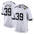 Blackjersey J.Jaguars #39 Cam Little Player White Home Game Stitched Jerseys