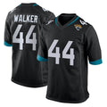 Blackjersey J.Jaguars #44 Travon Walker Player Black Home Game Stitched Jerseys