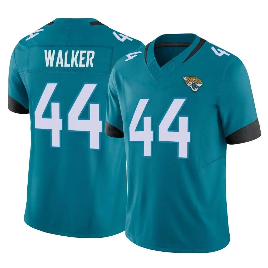 Blackjersey J.Jaguars #44 Travon Walker Player Teal Vapor F.U.S.E. Limited Home Game Stitched Jerseys
