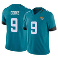 Blackjersey J.Jaguars #9 Logan Cooke Player White Home Game Stitched Jerseys