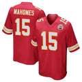 Blackjersey KC.Chiefs #15 Patrick Mahomes Player Red Home Game Stitched Jerseys
