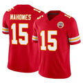 Blackjersey KC.Chiefs #15 Patrick Mahomes Player Red Limited Vapor F.U.S.E. Home Game Stitched Jerseys