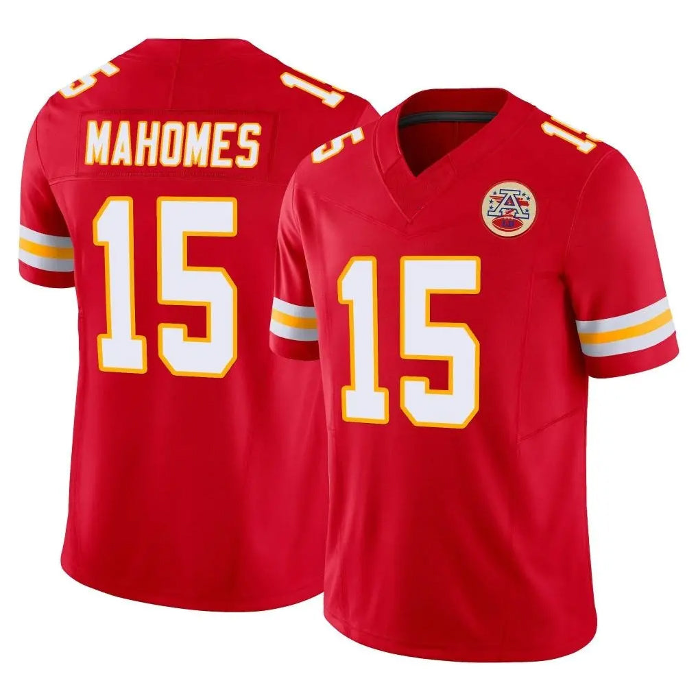 Blackjersey KC.Chiefs #15 Patrick Mahomes Player Red Limited Vapor F.U.S.E. Home Game Stitched Jerseys