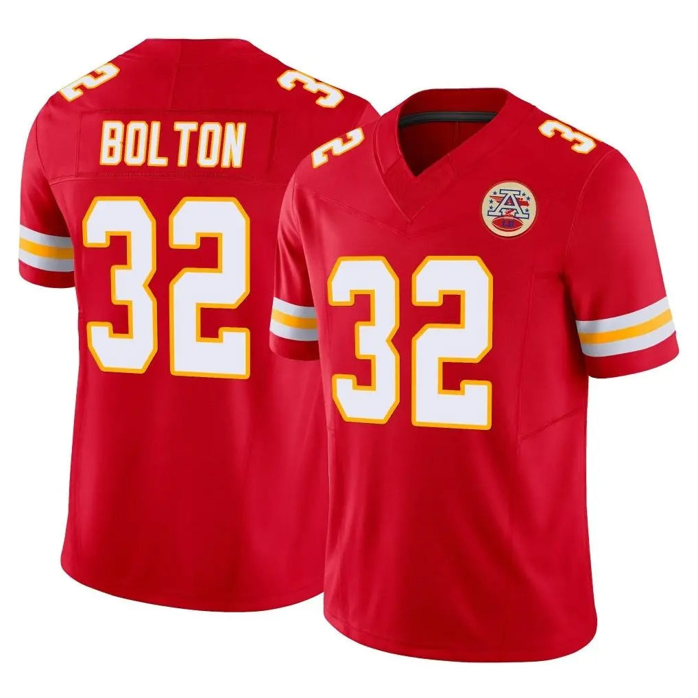 Blackjersey KC.Chiefs #32 Nick Bolton Player Red Limited Vapor F.U.S.E. Home Game Stitched Jerseys