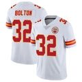 Blackjersey KC.Chiefs #32 Nick Bolton Player White Limited Vapor Untouchable Home Game Stitched Jerseys