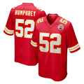 Blackjersey KC.Chiefs #52 Creed Humphrey Player Red Home Game Stitched Jerseys