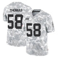 Blackjersey KC.Chiefs #58 Derrick Thomas Player Arctic Camo Salute To Service Limited Game Stitched Jerseys
