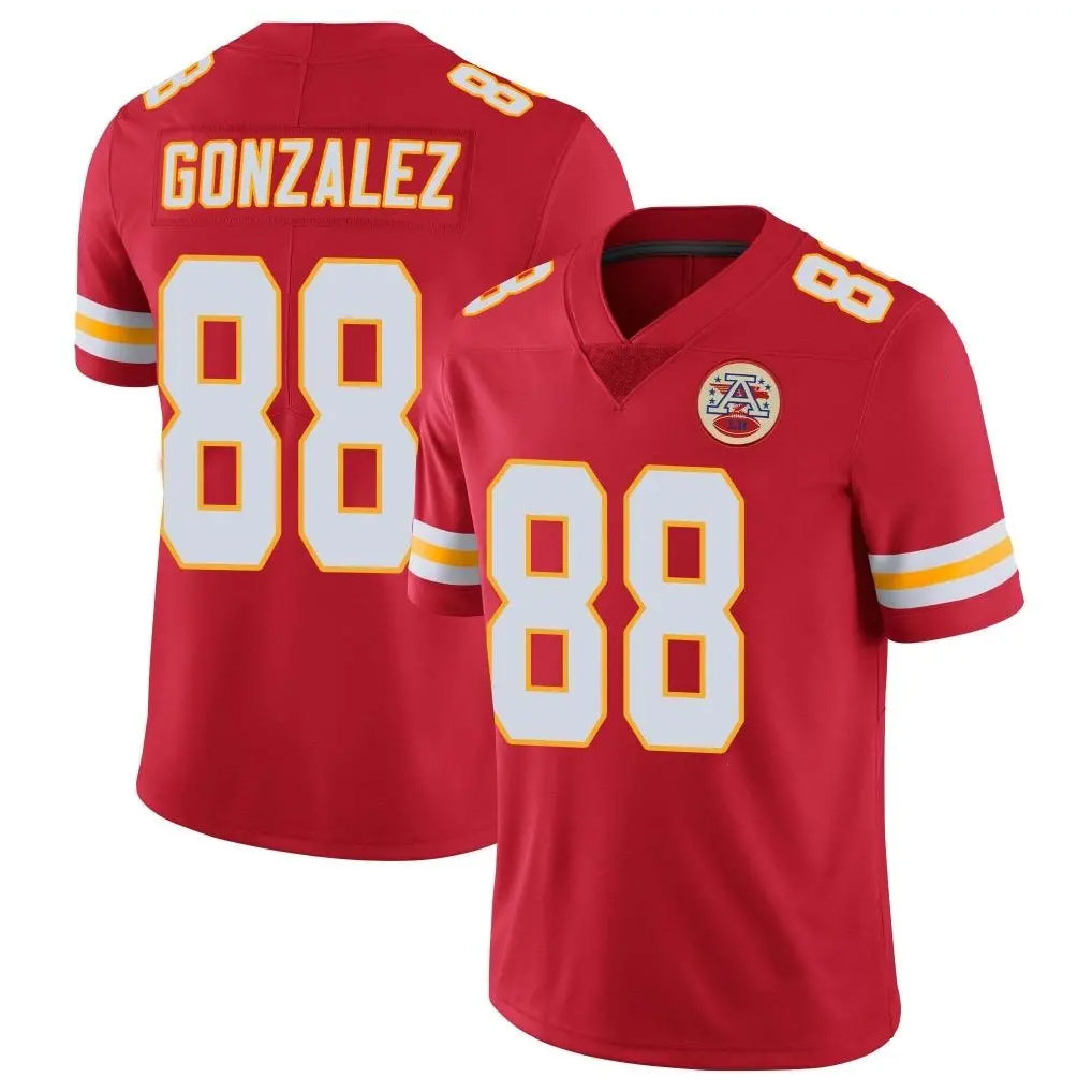 Blackjersey KC.Chiefs #88 Tony Gonzalez Player Red Limited Vapor Untouchable Home Game Stitched Jerseys