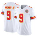 Blackjersey KC.Chiefs #9 Kenneth Walker III Player White Limited Vapor F.U.S.E. Home Game Stitched Jerseys
