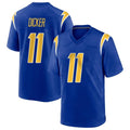 Blackjersey LA.Chargers #11 Cameron Dicker Player Royal Home Game Stitched Jerseys