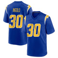Blackjersey LA.Chargers #30 Alec Ingold Player Royal Home Game Stitched Jerseys