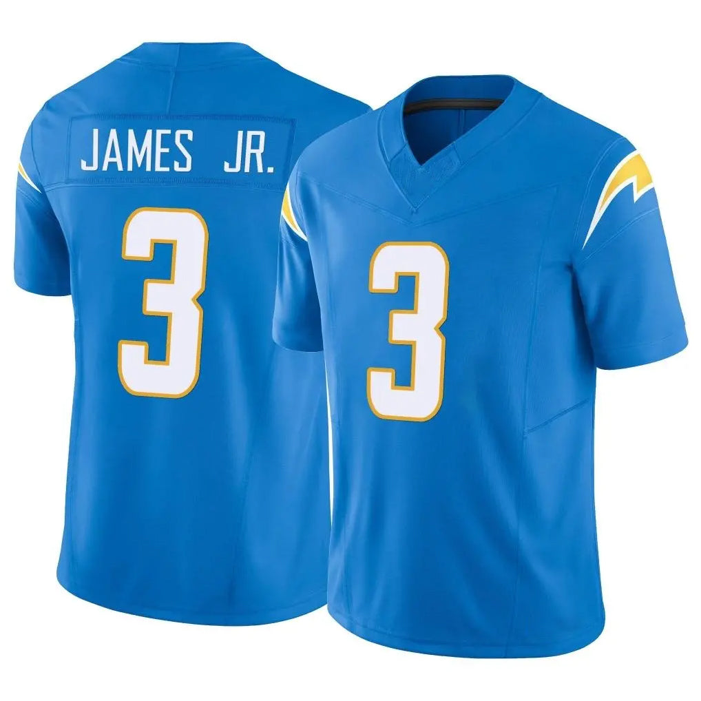 Blackjersey LA.Chargers #3 Derwin James Jr. Player Blue Limited Vapor F.U.S.E. Home Game Stitched Jerseys